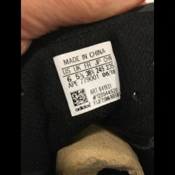 ADIDAS CRAZY BYW SHOES 6 - Picture 11 of 16